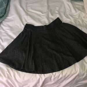 Dark Grey Skater Skirt